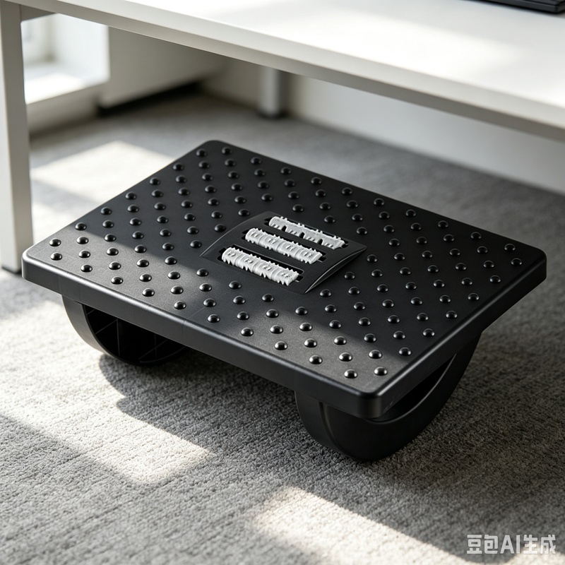 Footrest Under Desk - Poggiapiedi Ergonomico Oscillante da Posizionare Sotto