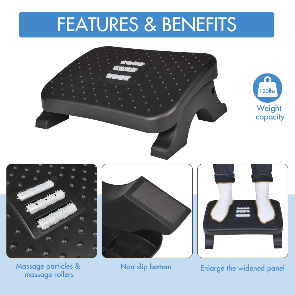 Poggiapiedi ergonomico sotto l - Footrest Under Desk recensione e prezzo