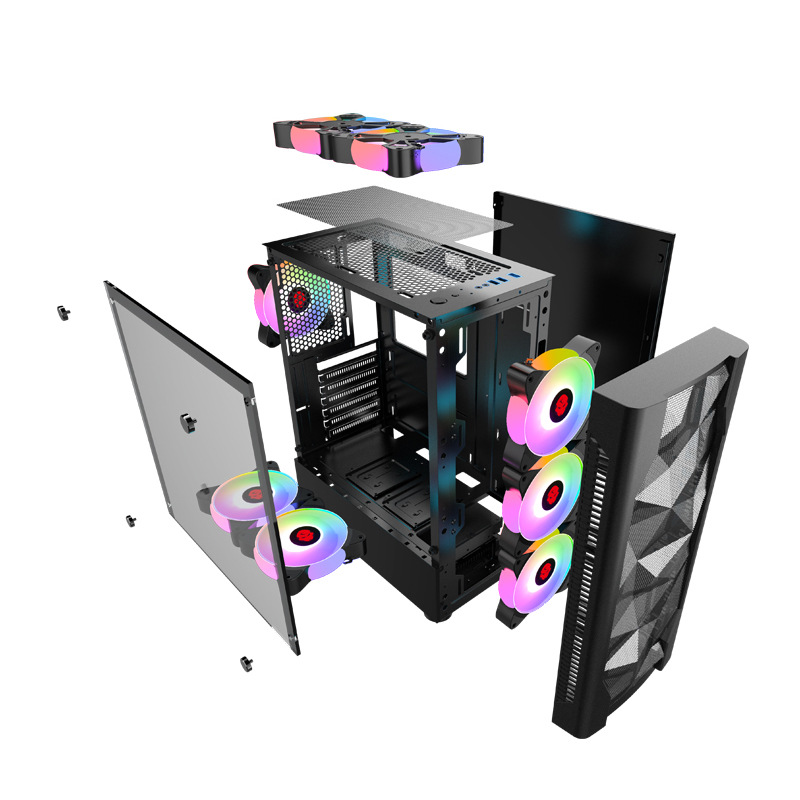 Case per PC da gaming con pann - Esports Gaming Pc Build recensione e prezzo